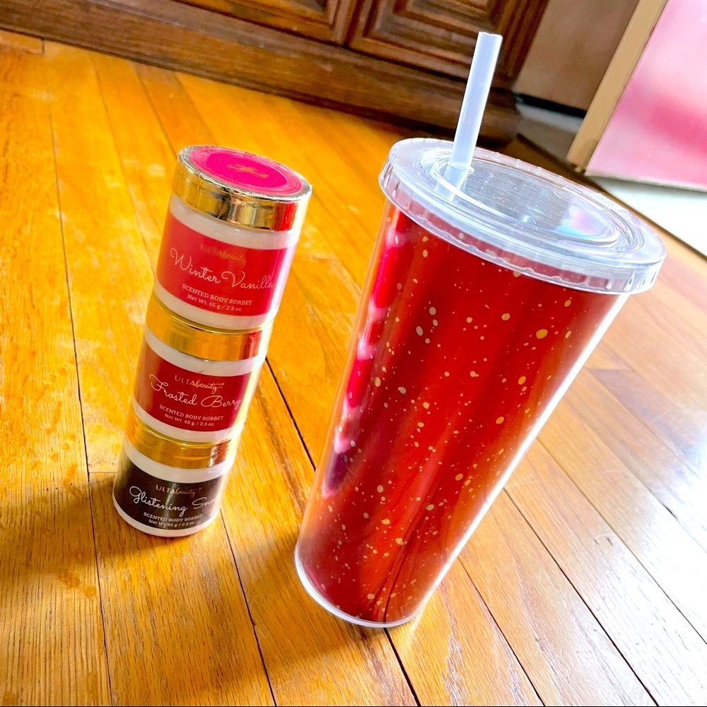 🎉4X HP🎉Ulta Beauty Tumbler Sorbet Gift Set